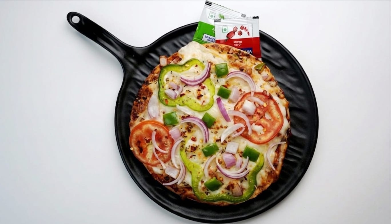 Onion Capsicum Pizza